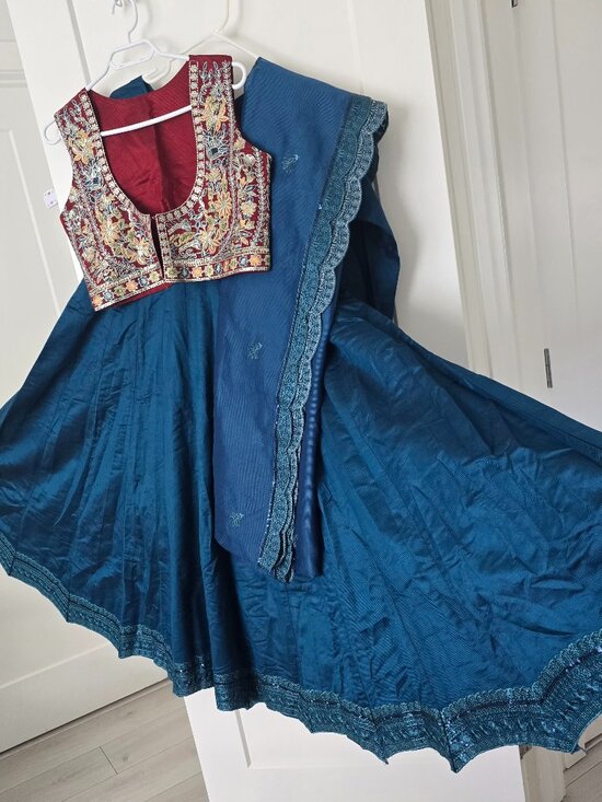 Zariya Dresses & Skirts - 24 panel angrakha 4 peice dress